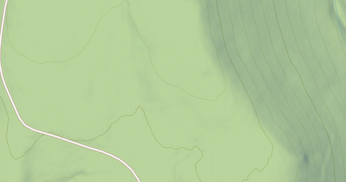 Map preview of MILL CR PLATEAU NE