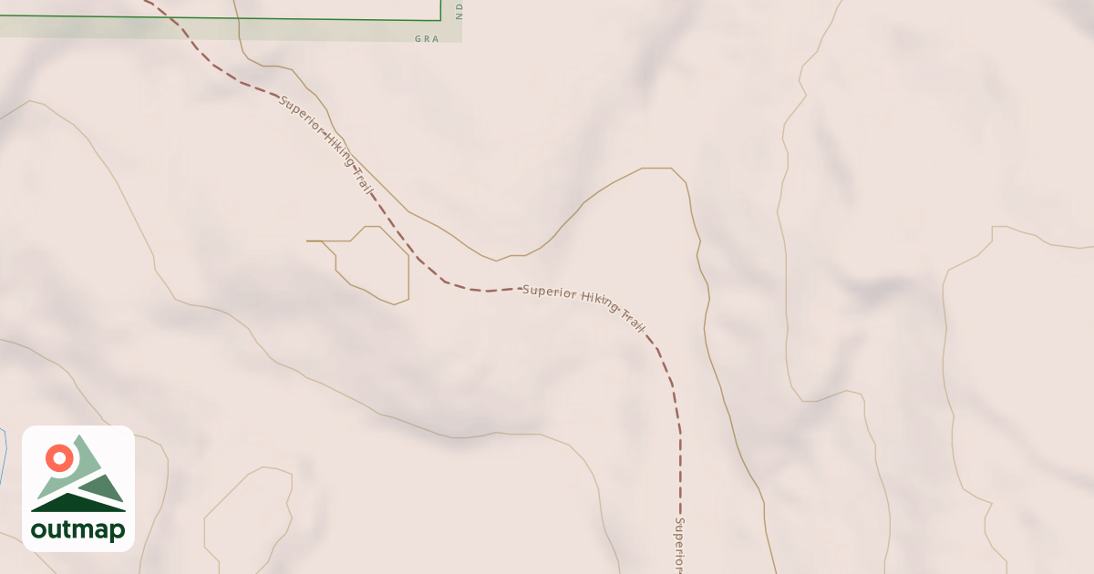 Map of Hovland Woods Trail