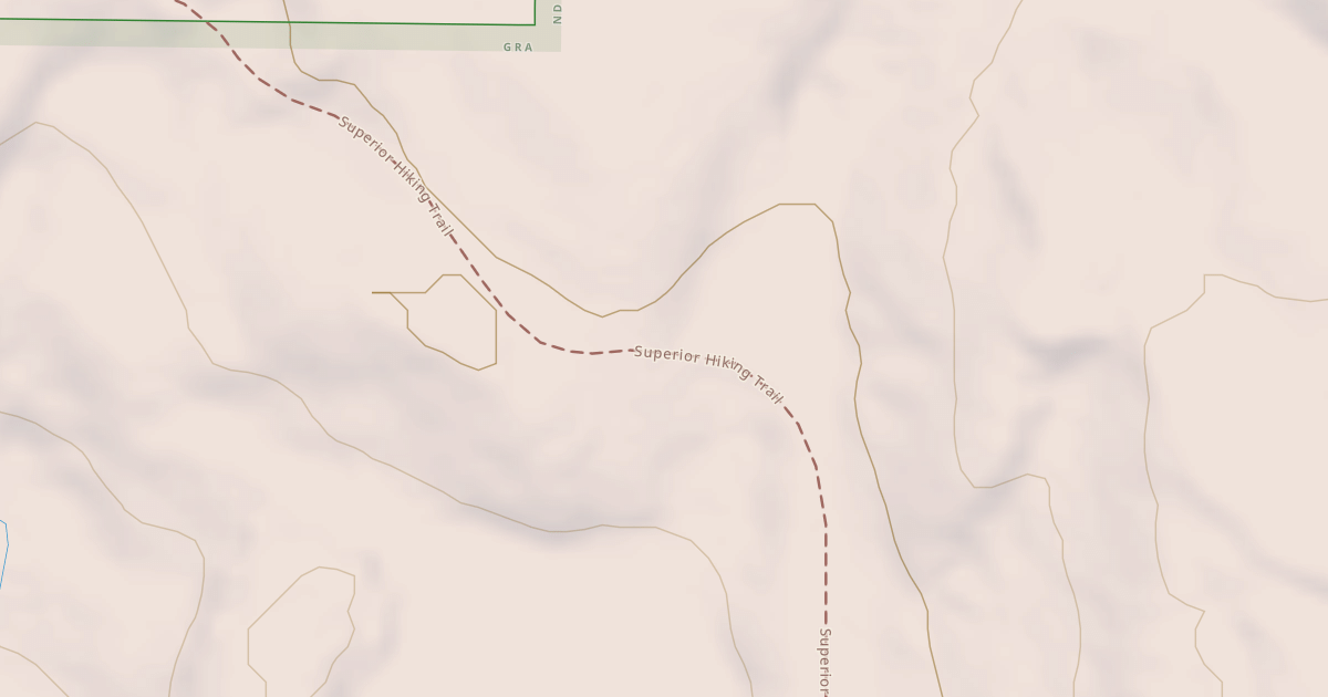 Map preview of Hovland Woods Trail