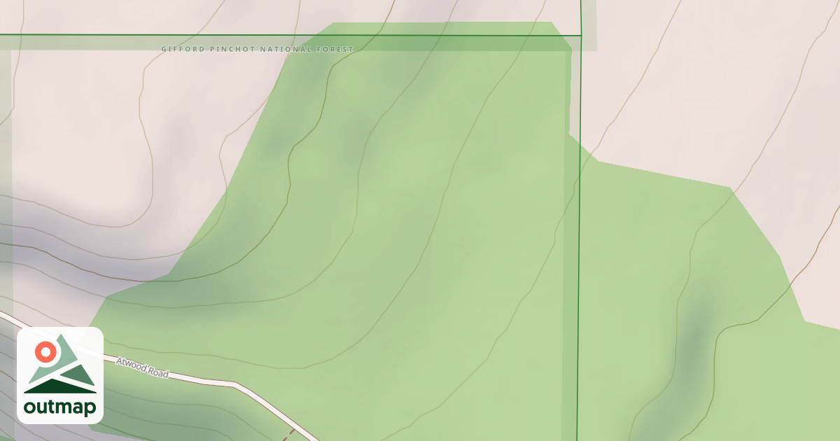 Map of USFS National Forest System Roads {876259E3-34EA-4AFF-BBFA-743BECDC2E1E}
