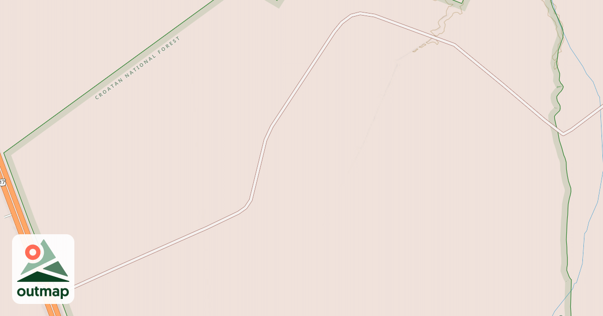 Map of CROOKED RUN