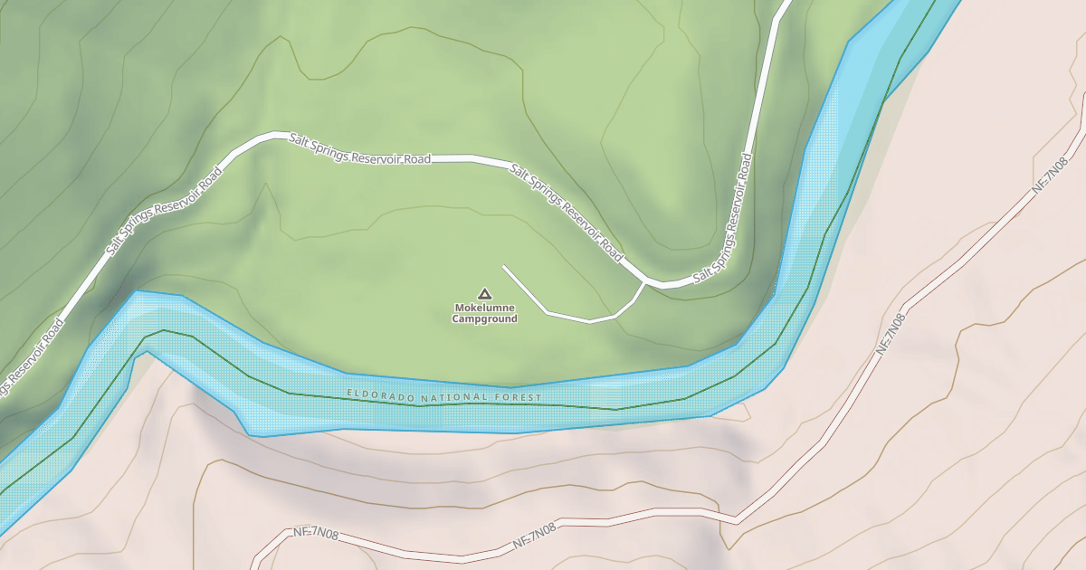 Map preview of MOKELUMNE C.G.