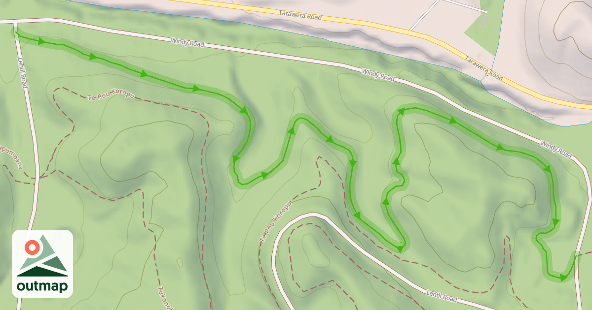 Map of Forest Loop | Te Pou Koropū