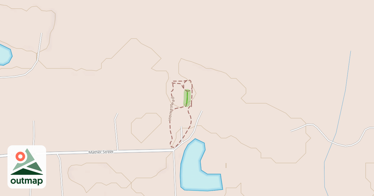 Map of Homestead