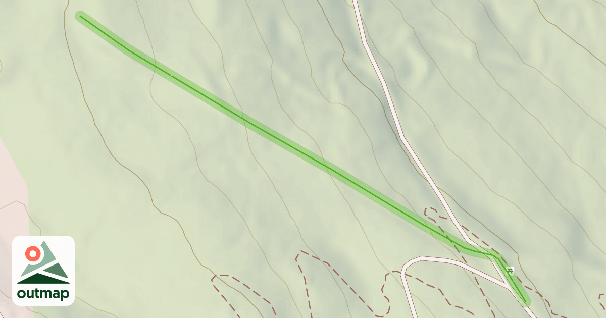 Map of Bumpy Run