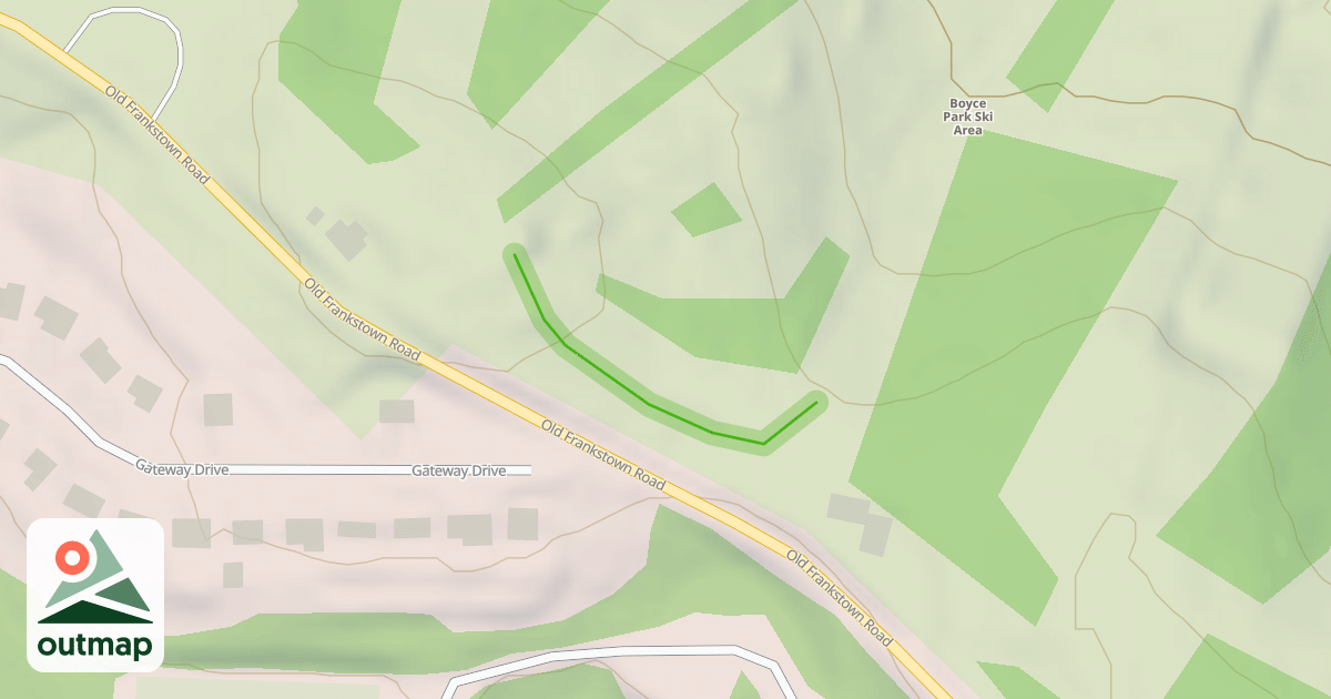 Map of Rattlesnake Ridge