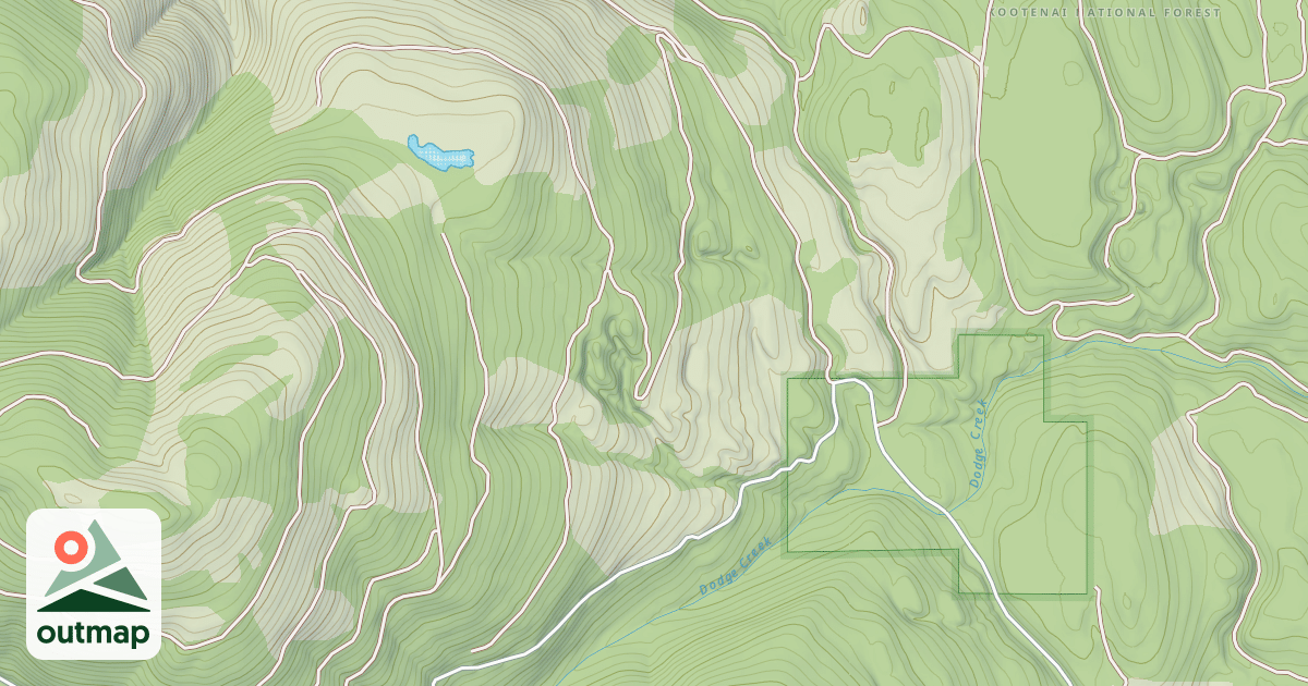 Map of CARIBOU YOUNG CREEK