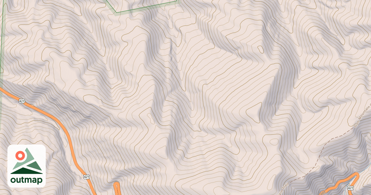 Map of ROBBINS HOLLOW