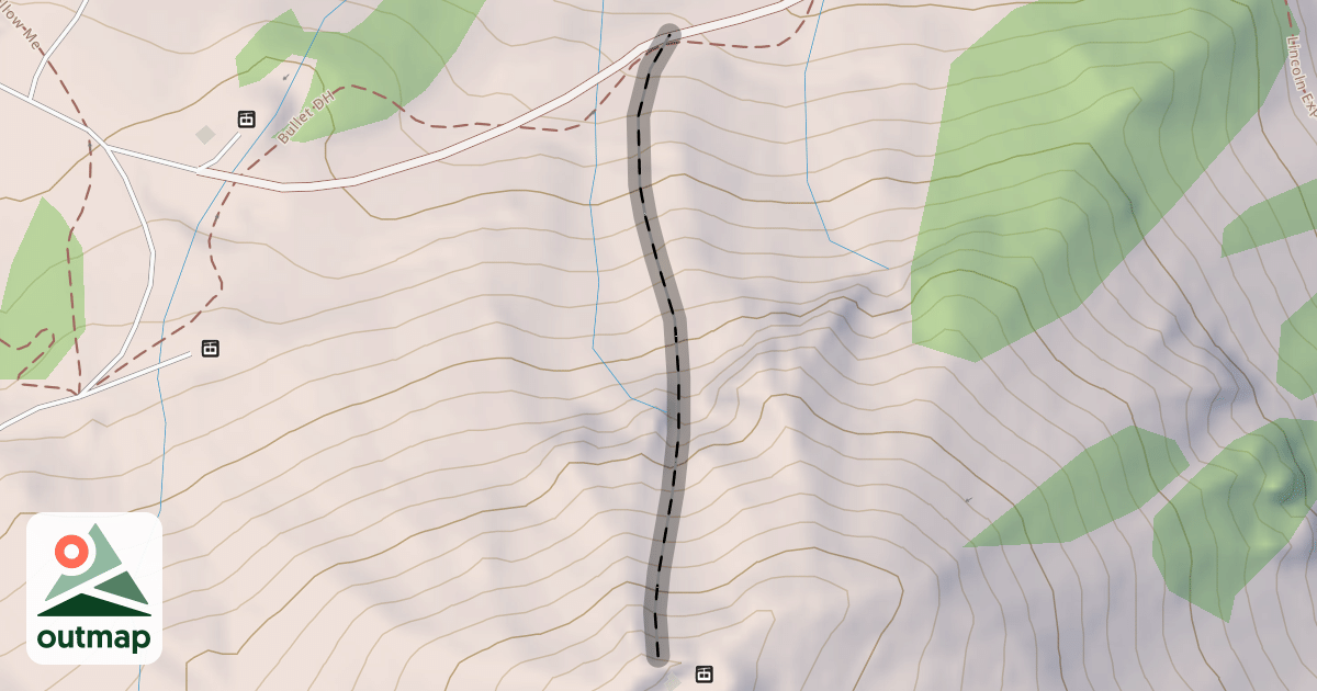 Map of Avalance Chute 2