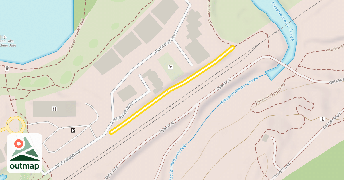 Map of Green Lake Loop