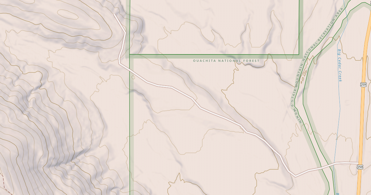 Map preview of OLD OIL WELL