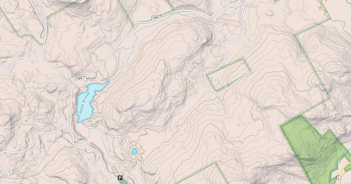 Map preview of Sunken Pond Bypass Snomo