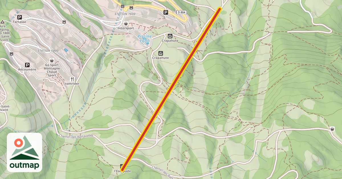 Map of Escapade