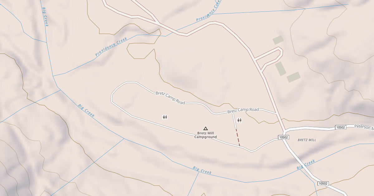 Map preview of BRETZ CAMP