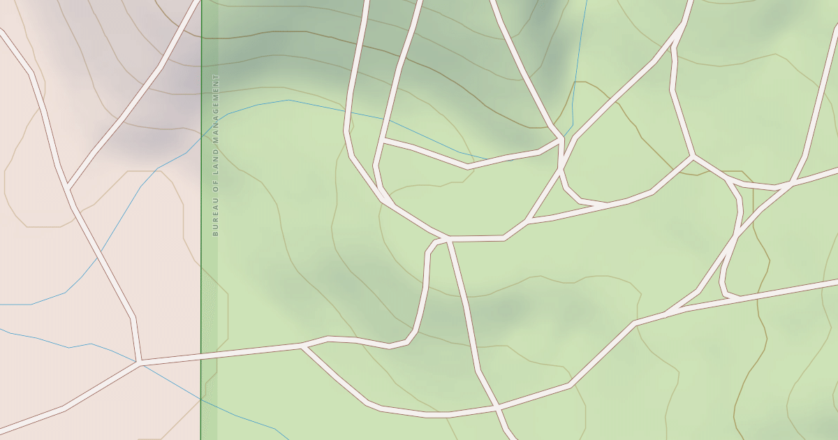 Map preview of BLM National GTLF Public Motorized Roads 6d3f04ab-4c87-49f7-adf5-71f4a777b8a0