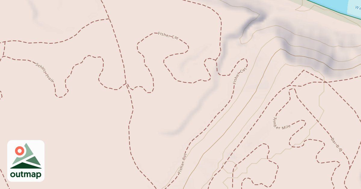 Map of Yellow Trail