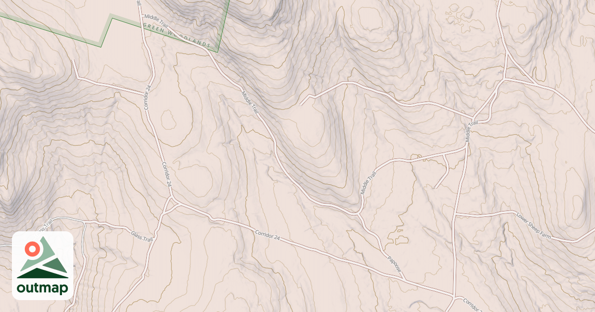 Map of Corridor 24