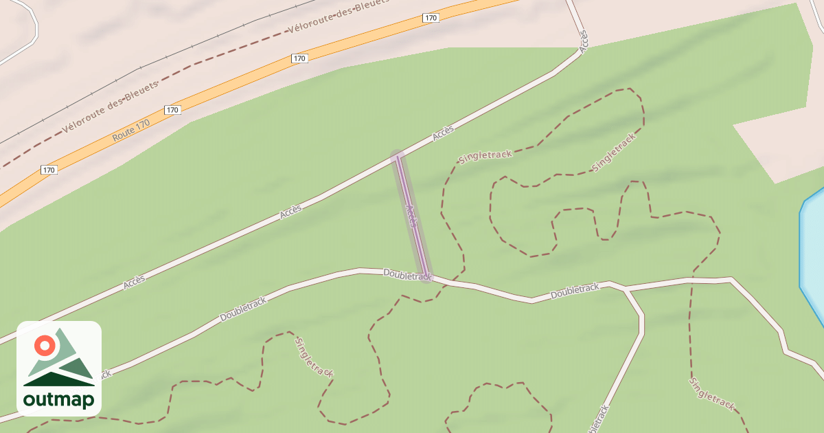 Map of Accès