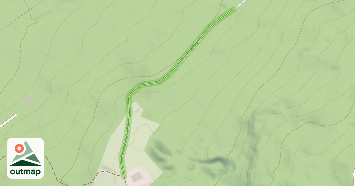 Map of Chemin des Beurattes