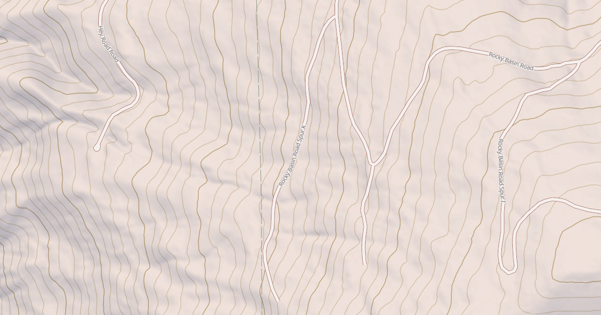 Map preview of ROCKY BASIN K SPUR