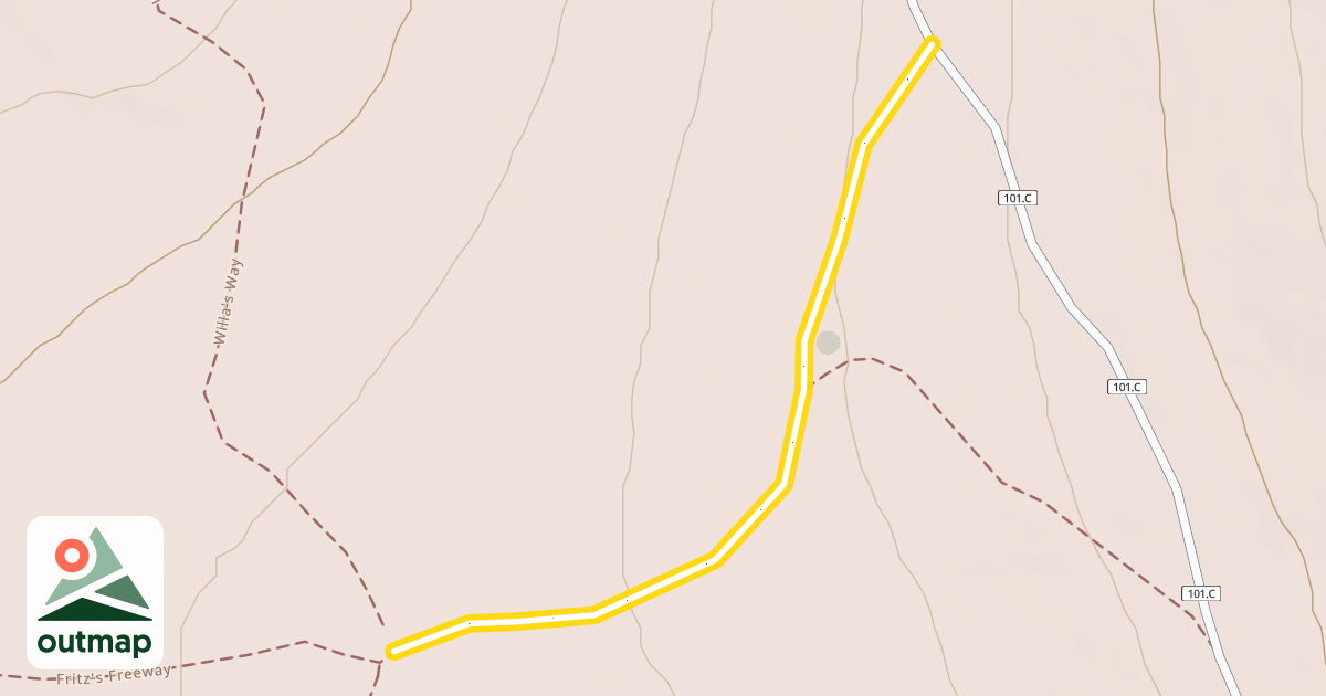 Map of Cooper Connector