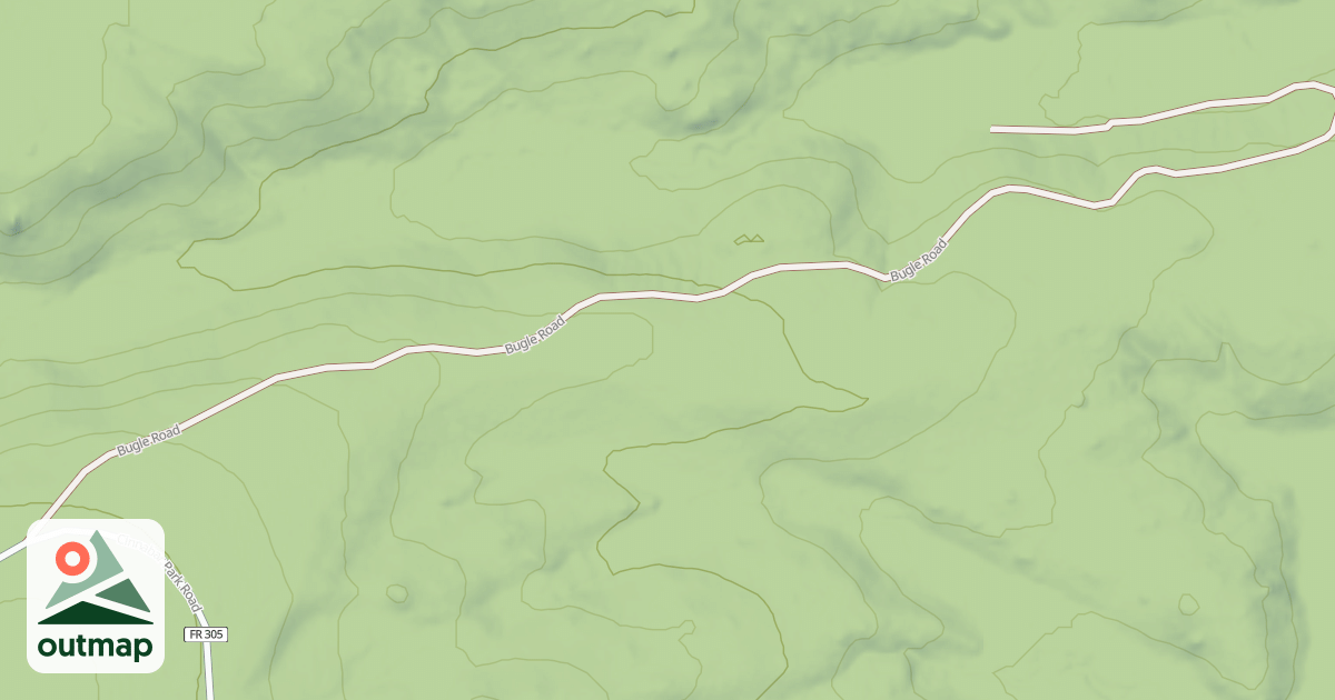 Map of BUGLE ROAD