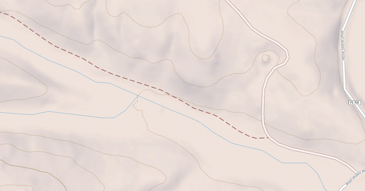 Map preview of BLAIR POND