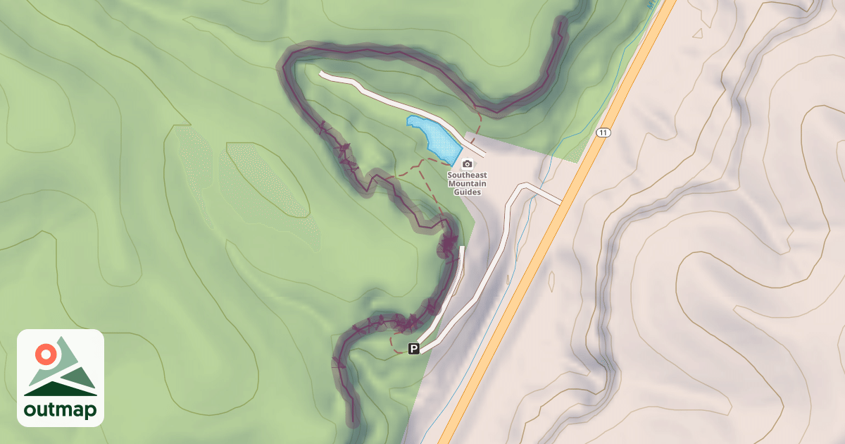 Map of Church Rocks