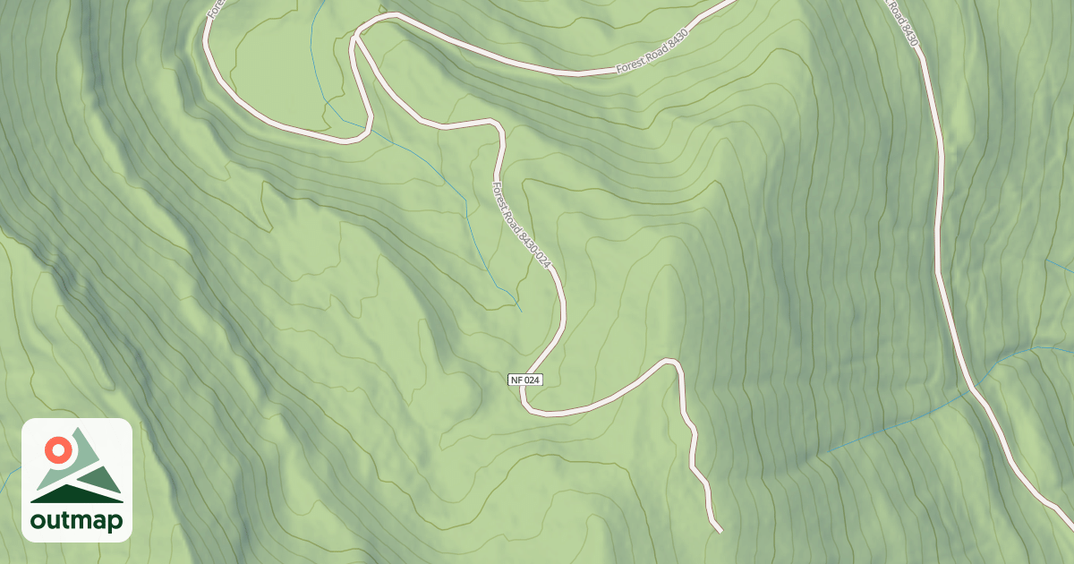 Map of HIGH TWENTY-FOUR