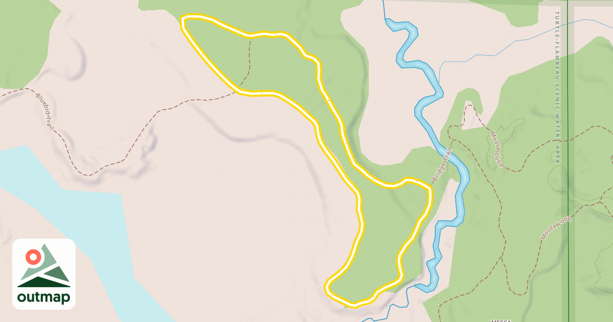 Map of Osprey Loop