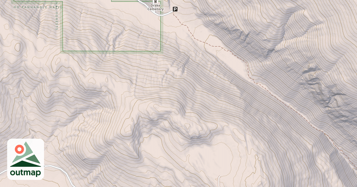 Map of Little Blacktail