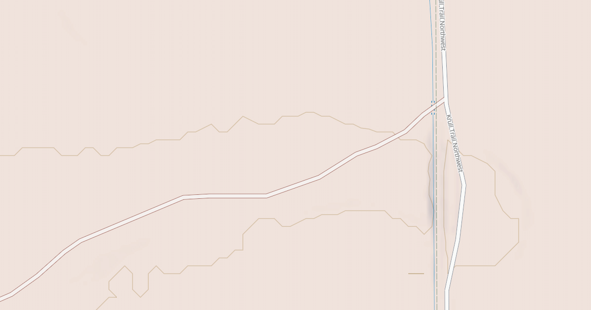 Map preview of Warroad/Roseau Trails