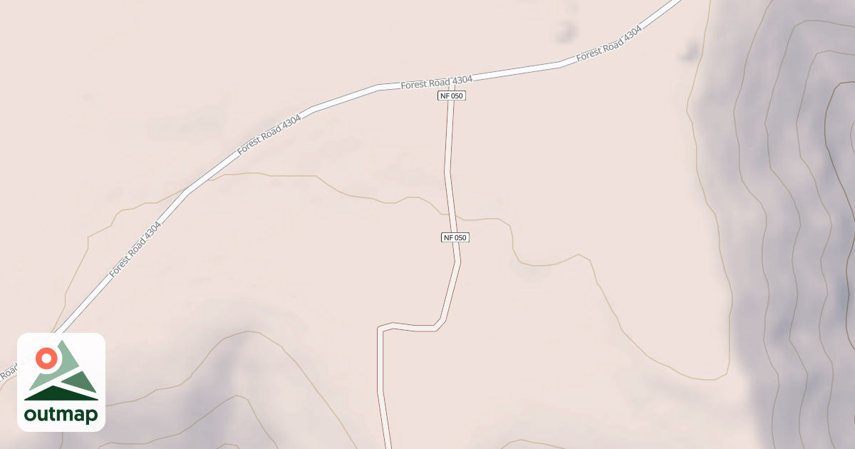 Map of INDIAN TOM CORRAL