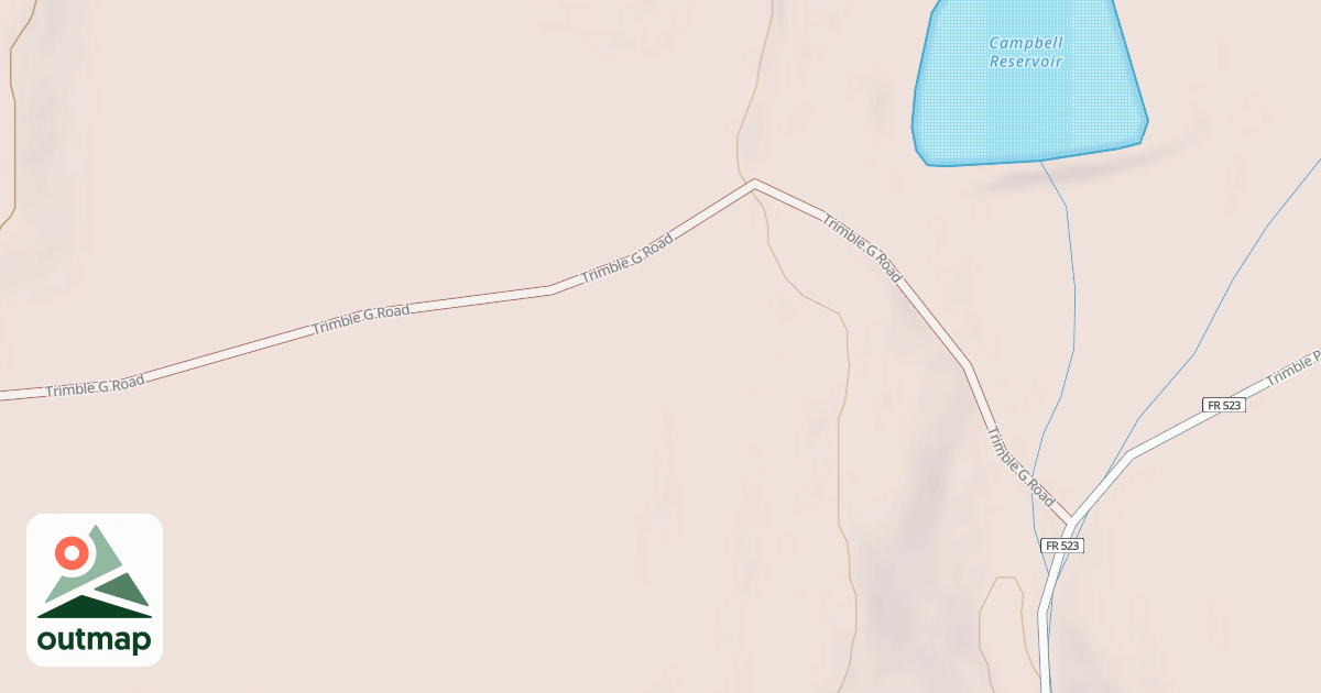 Map of TRIMBLE G