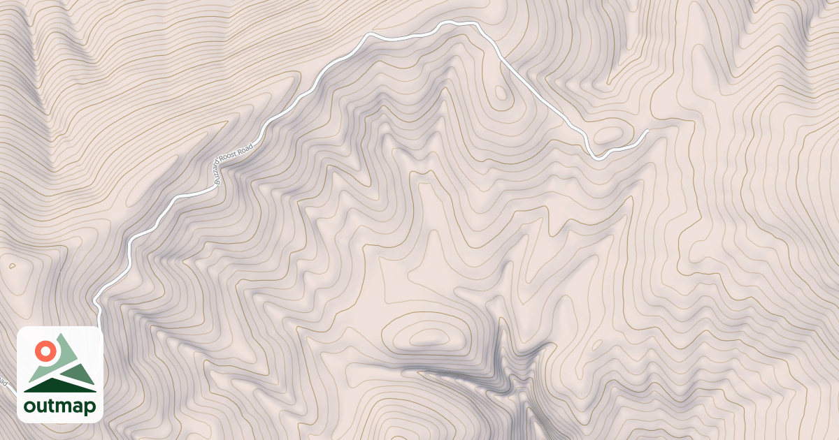 Map of BUZZARD ROOST