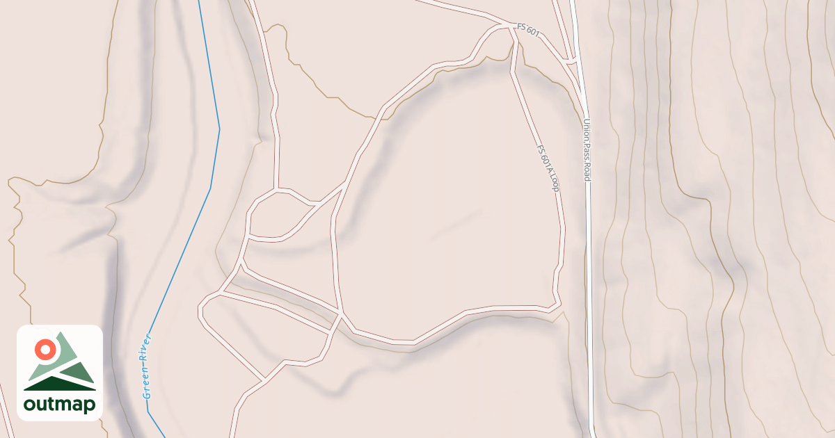 Map of 601A LOOP