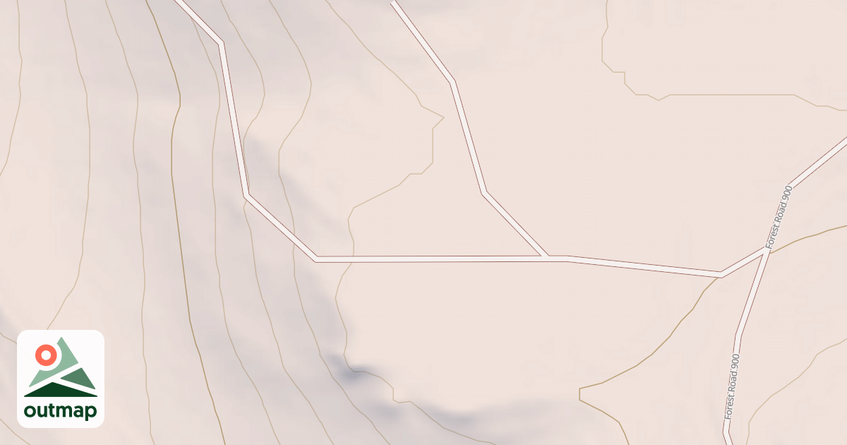 Map of USFS Motor Vehicle Use Map Roads {871CEB90-8CE4-4315-B08D-DB4C10C7687E}