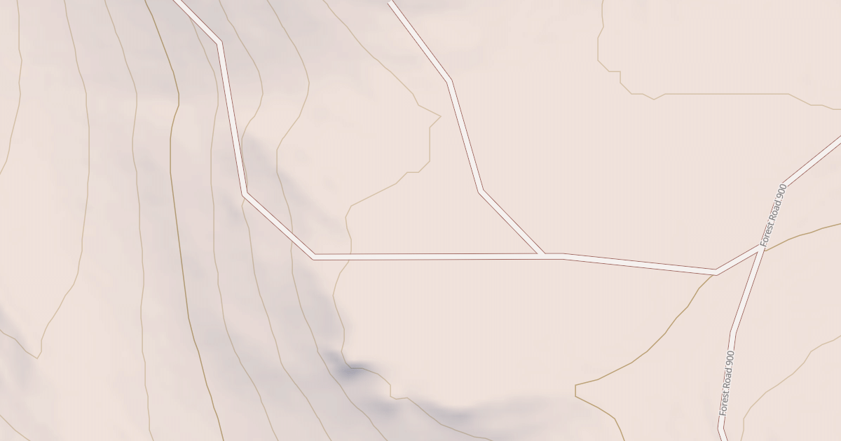 Map preview of USFS Motor Vehicle Use Map Roads {871CEB90-8CE4-4315-B08D-DB4C10C7687E}