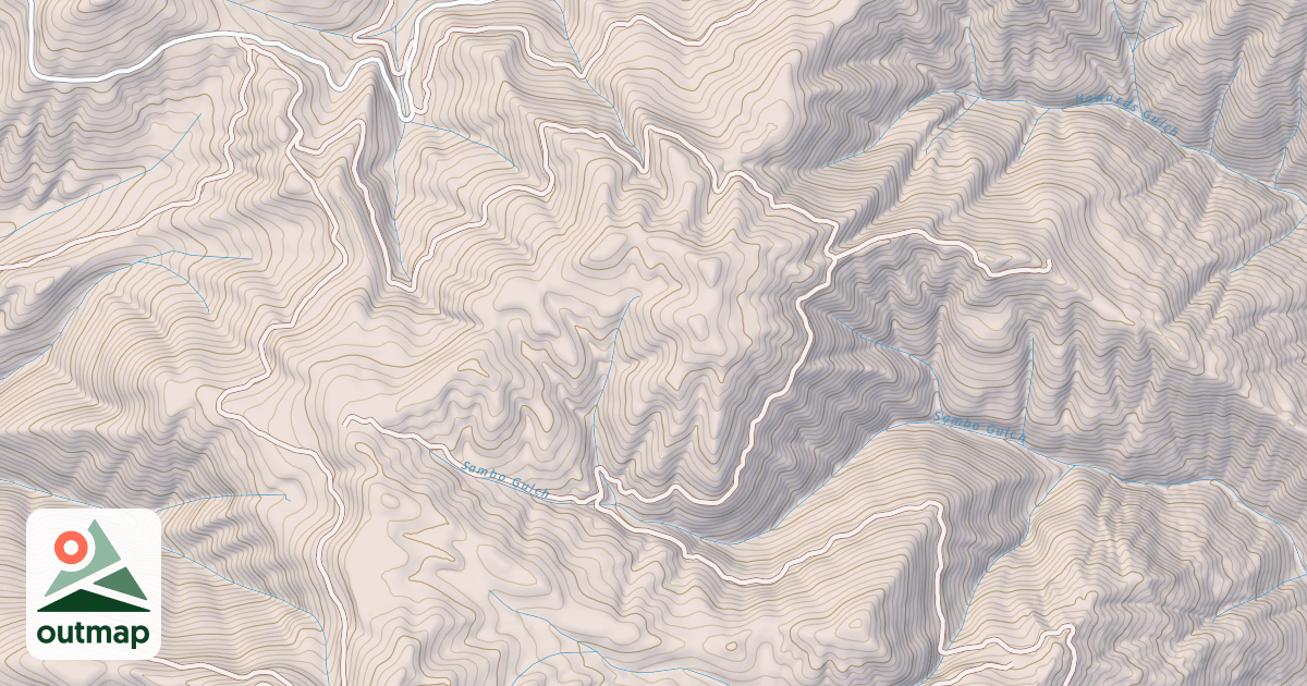 Map of BLACKS LOOP