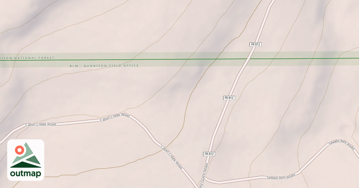 Map of BLM National GTLF Public Motorized Roads 65619193-7700-4a27-a14c-8a22864d479a