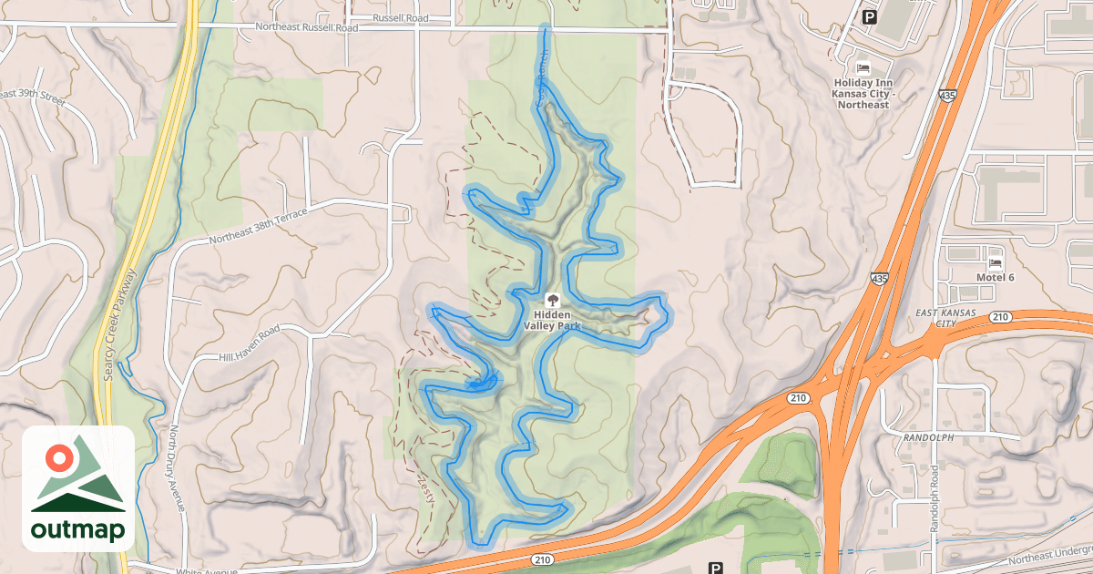Map of Cool Ranch
