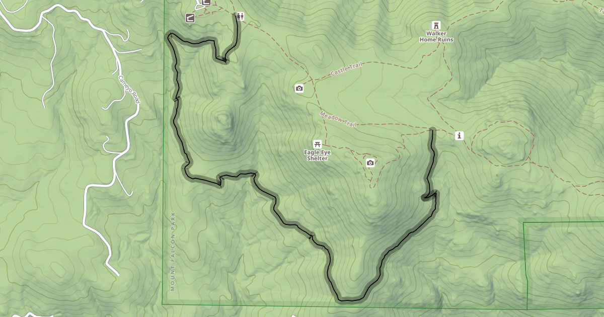Map preview of Parmalee Trail