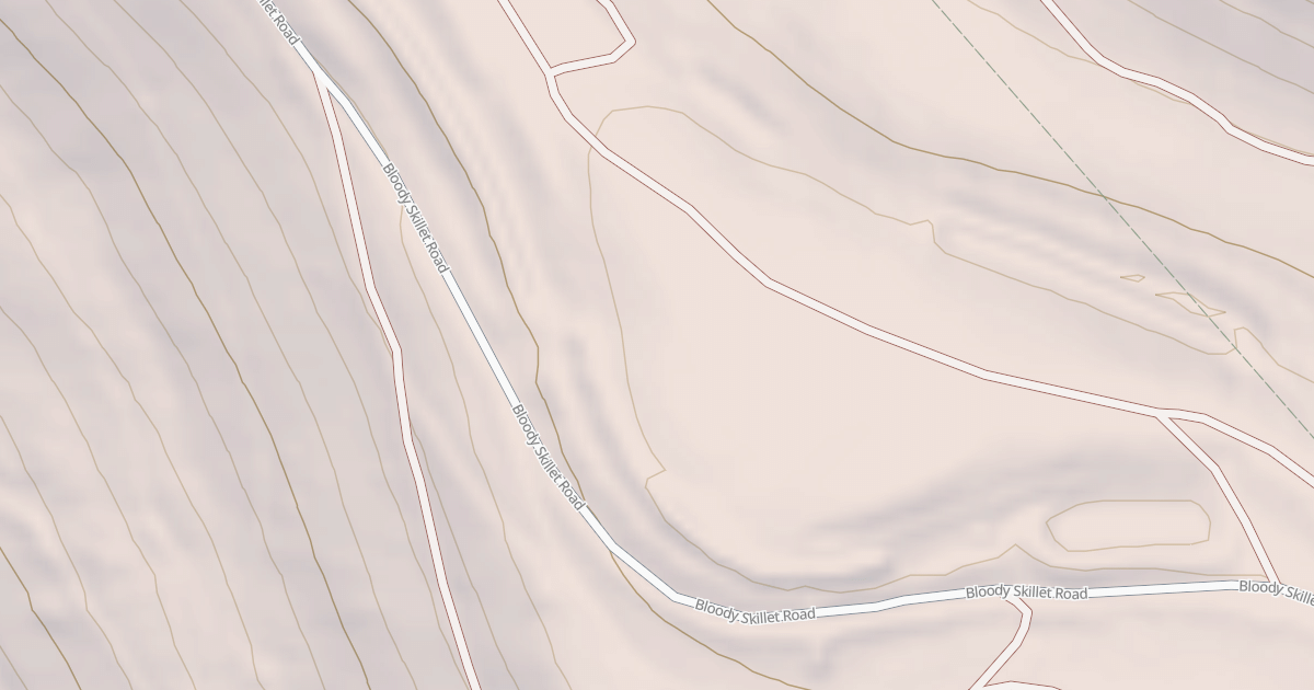 Map preview of Bloody Skillet ATV Trail
