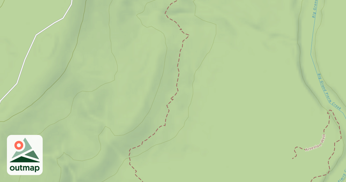 Map of CREEK PLOT RD