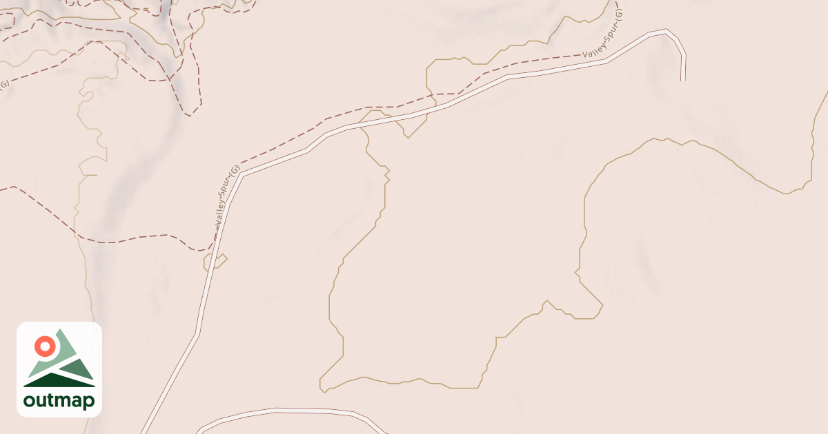 Map of HUMP SPUR A