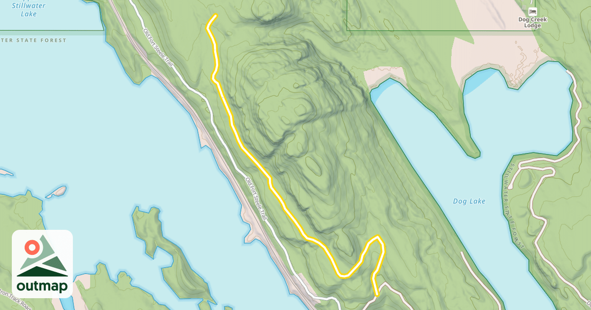 Map of Upper Stillwater