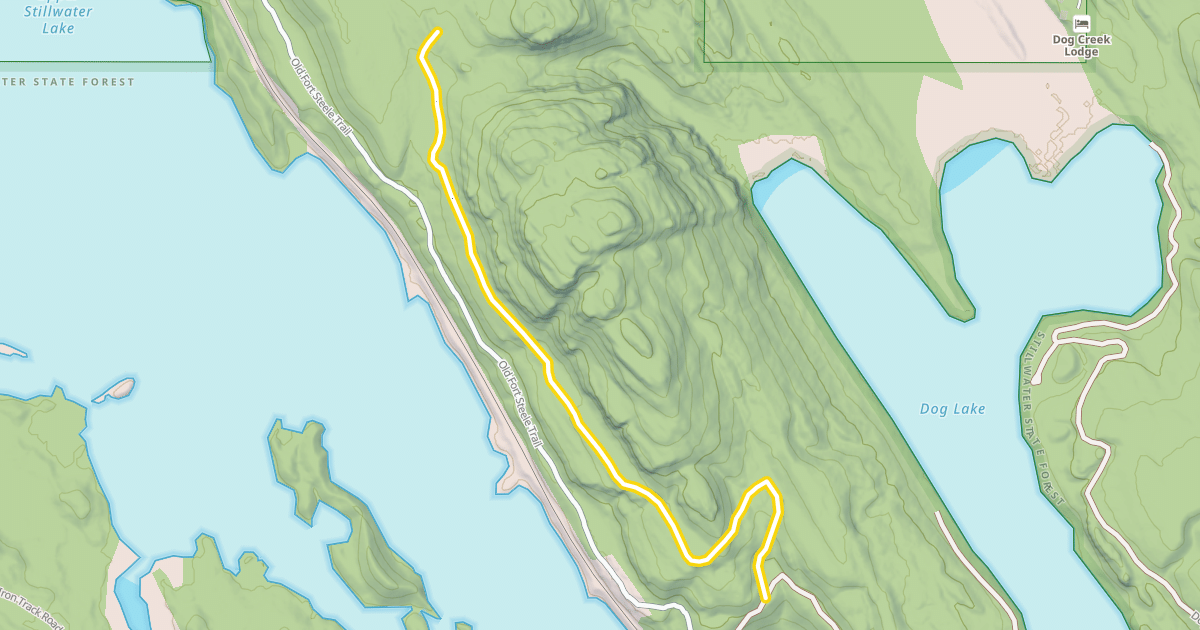 Map preview of Upper Stillwater