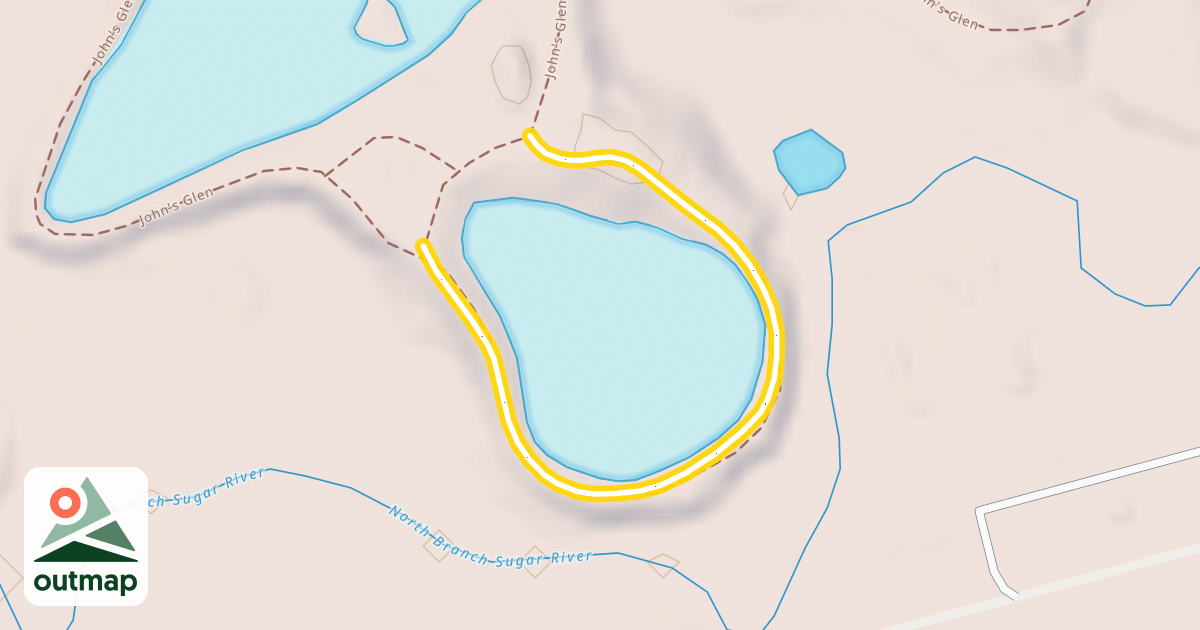 Map of John's Glen