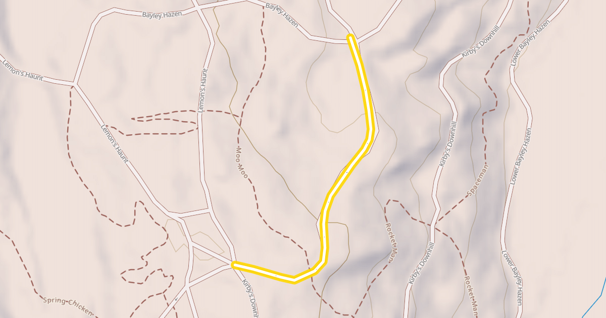 Map preview of Moss Run