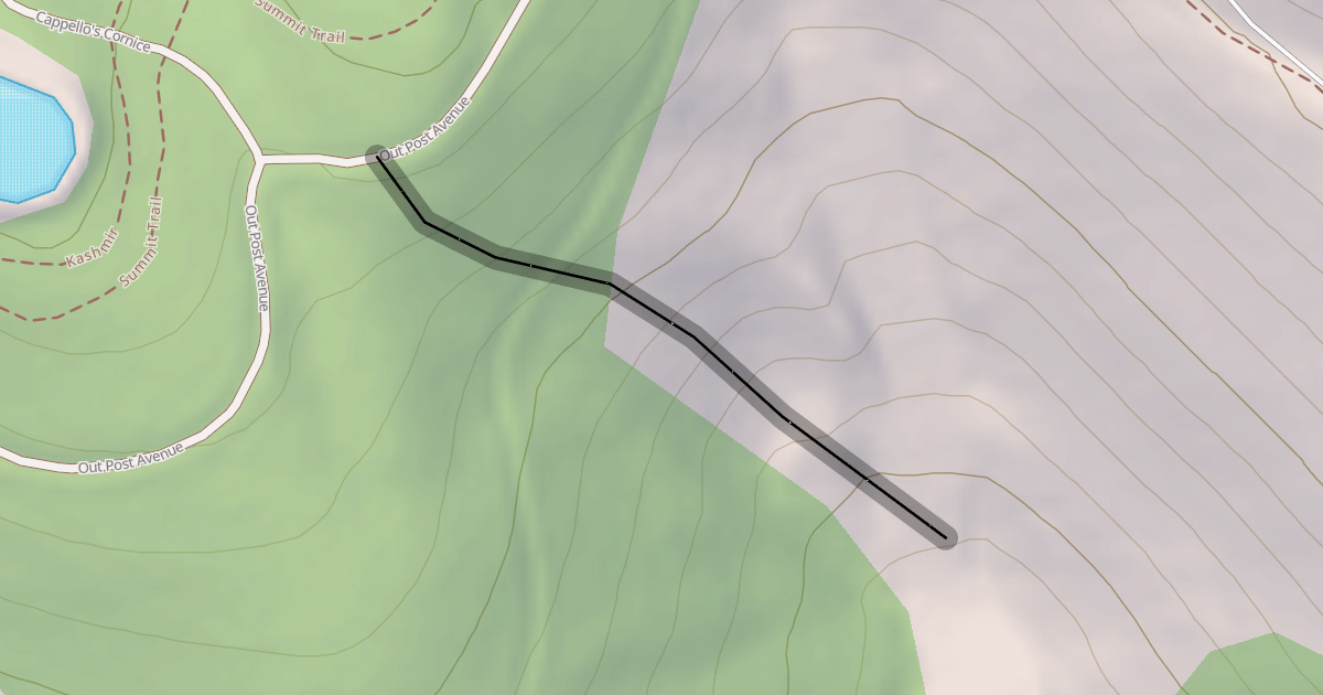 Map preview of Sandi's